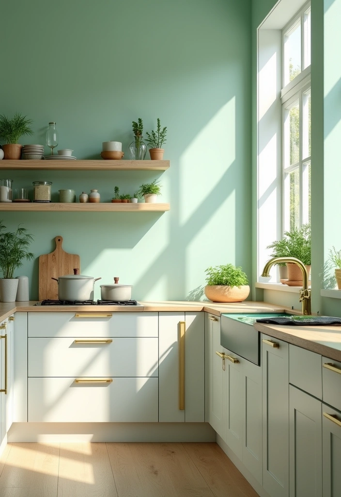 20 Best Paint Colors for Low Light Rooms That Will Transform Your Space! - 3. Mint Green