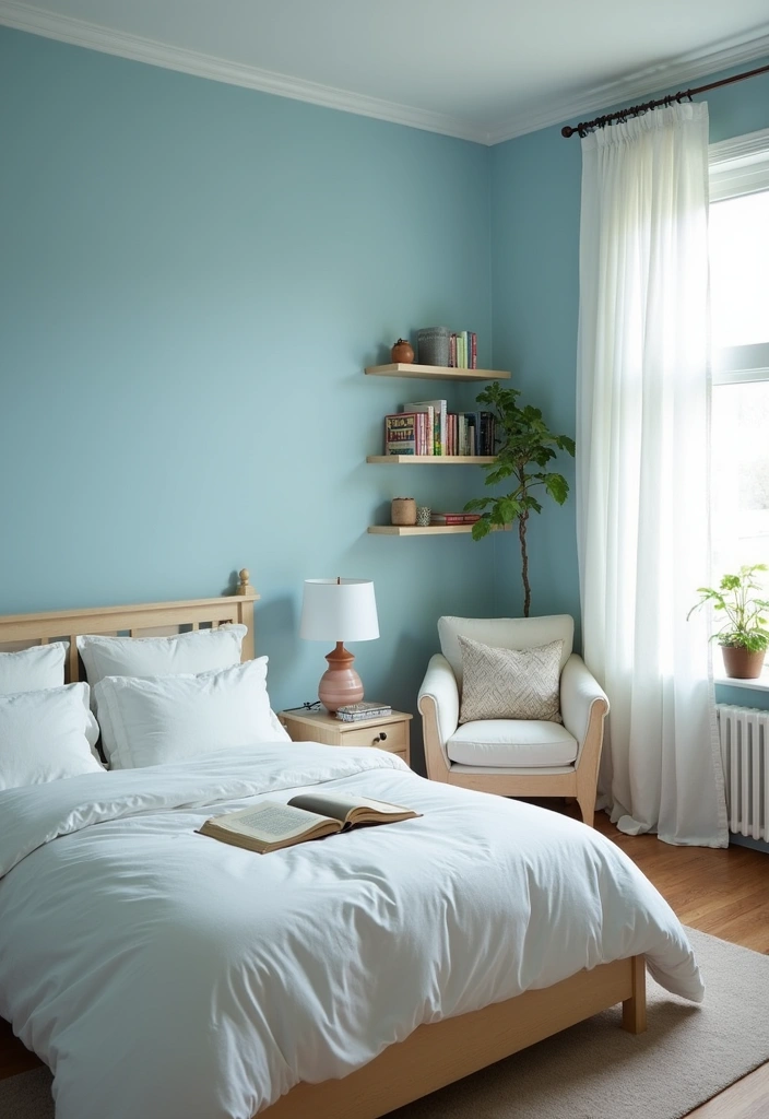 20 Best Paint Colors for Low Light Rooms That Will Transform Your Space! - 5. Sky Blue