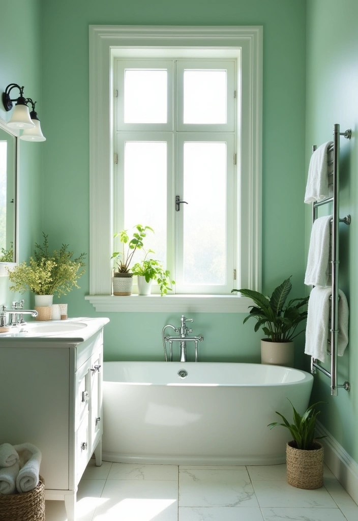 20 Best Paint Colors for Rental Property That Will Transform Your Space! - 14. Mellow Mint