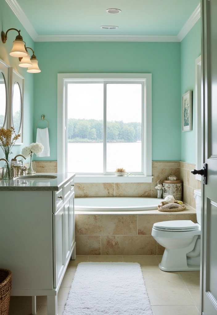 20 Timeless Lake House Paint Colors That Will Make You Want to Move to the Shore! - 11. Tranquil Aqua