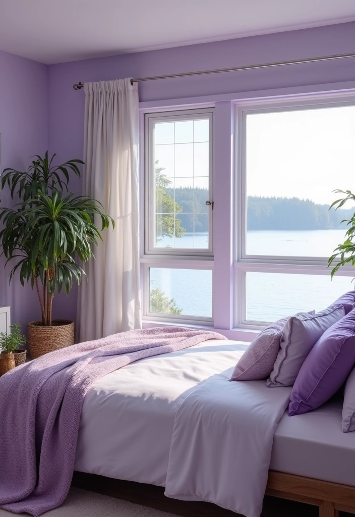 20 Timeless Lake House Paint Colors That Will Make You Want to Move to the Shore! - 8. Soft Lavender