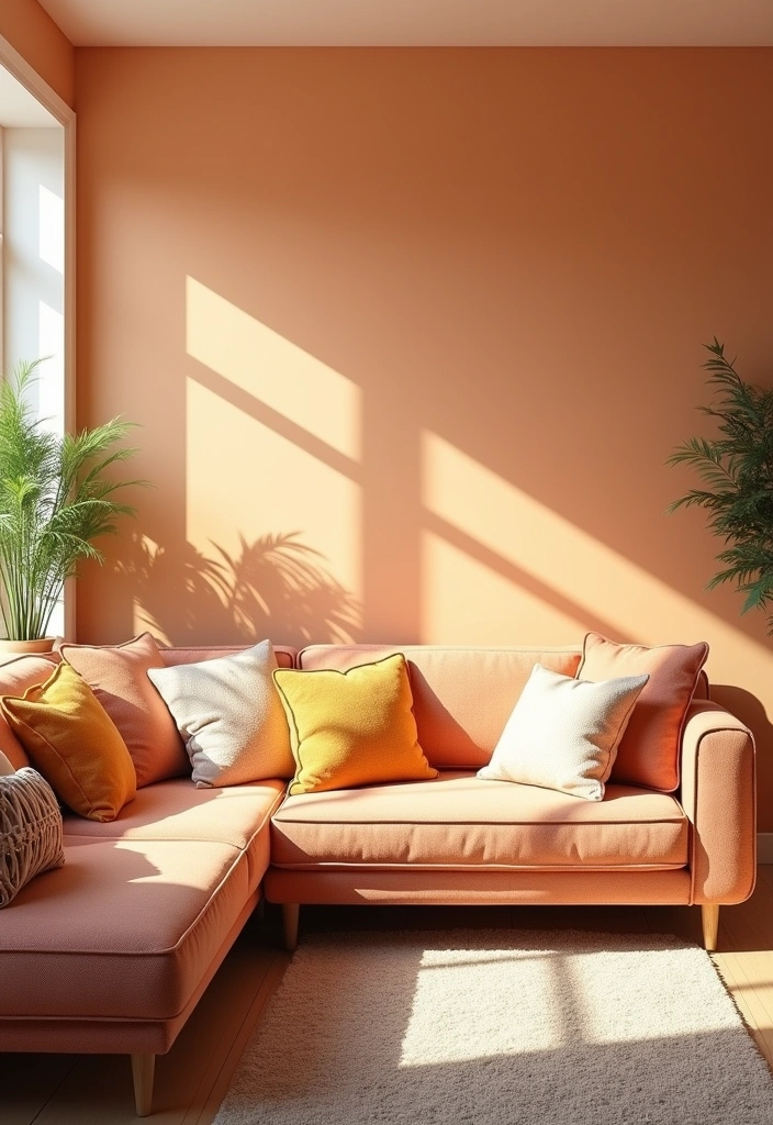 21 Best Paint Colors for North Facing Rooms That Will Transform Your Space! - 10. Light Apricot