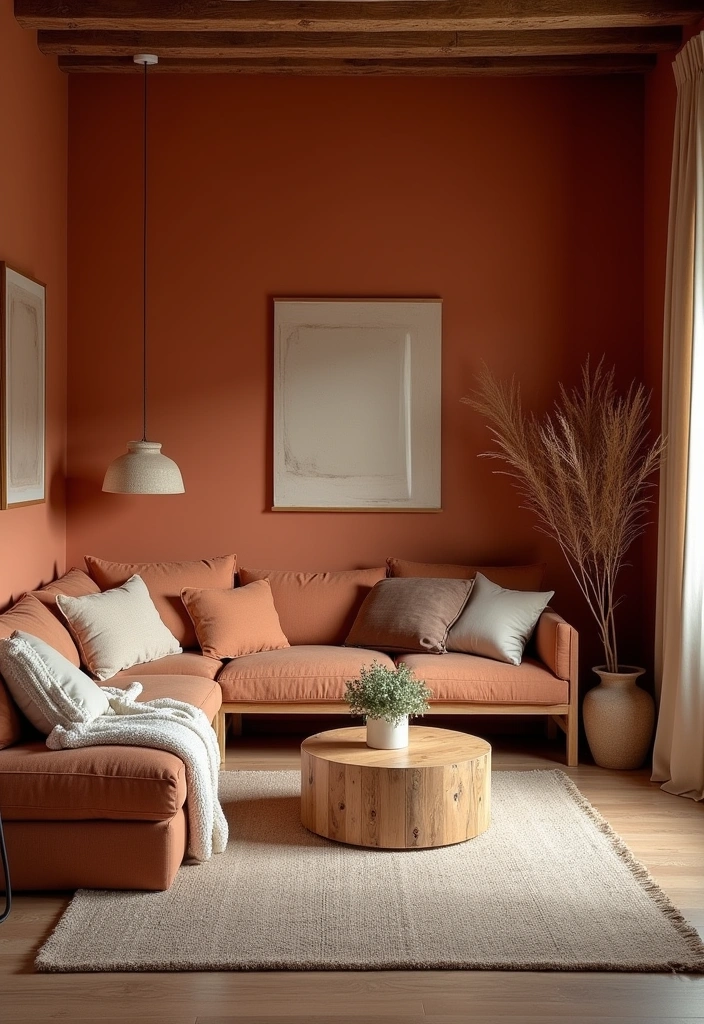 21 Best Paint Colors for North Facing Rooms That Will Transform Your Space! - 13. Terracotta