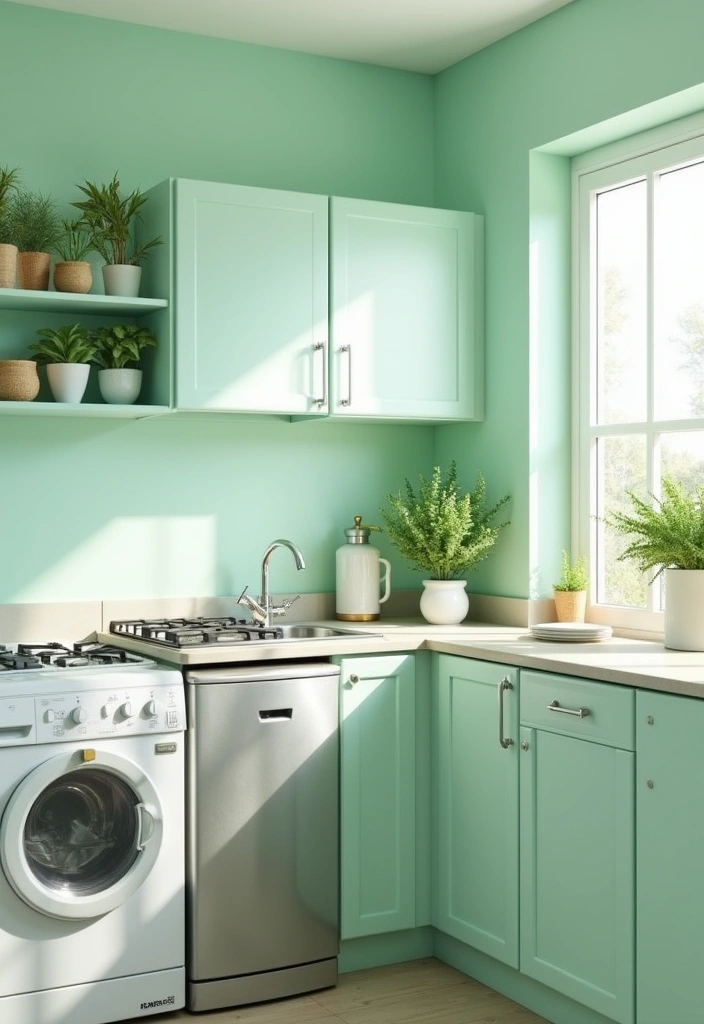 21 Best Paint Colors for North Facing Rooms That Will Transform Your Space! - 8. Mint Green