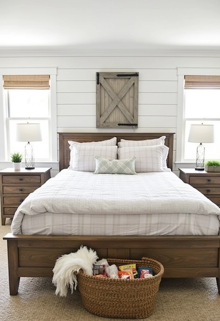 21 Guest Room Ideas That Will Wow Your Visitors - 5. Farmhouse Chic