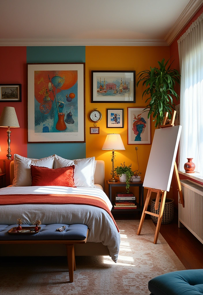 21 Guest Room Ideas That Will Wow Your Visitors - 8. Artful Escape