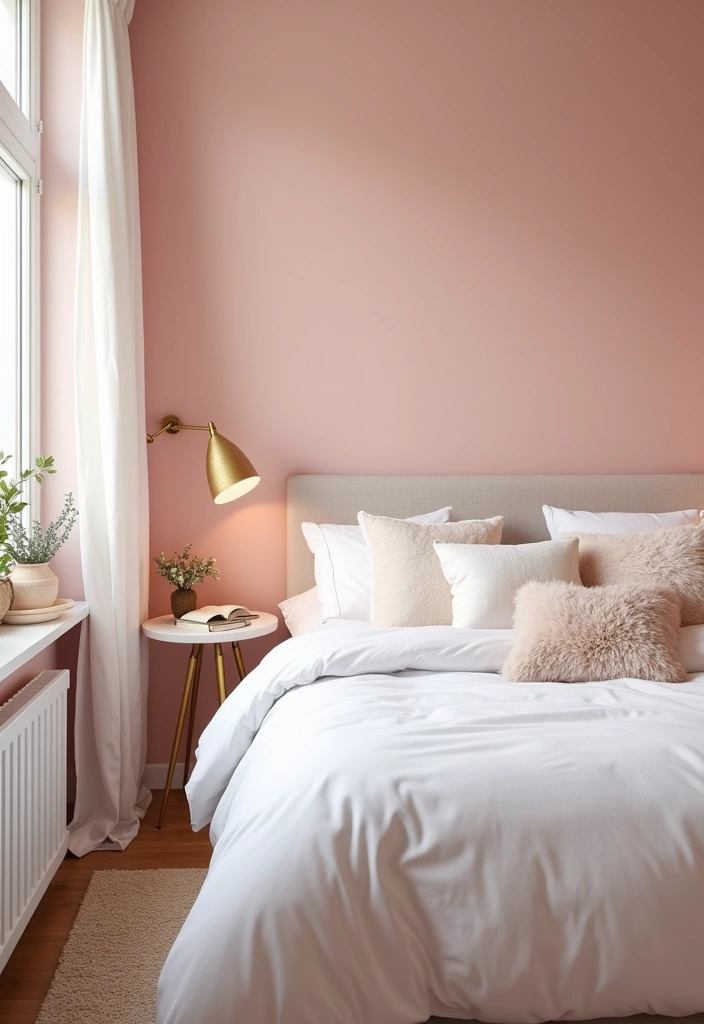 21 Paint Colors That Will Make Your Small Room Feel Like a Mansion! - 16. Blush Pink