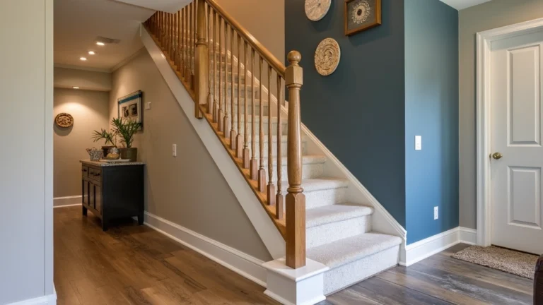 22 Basement Stairwell Ideas That Will Transform Your Space into a Stunning Entryway!