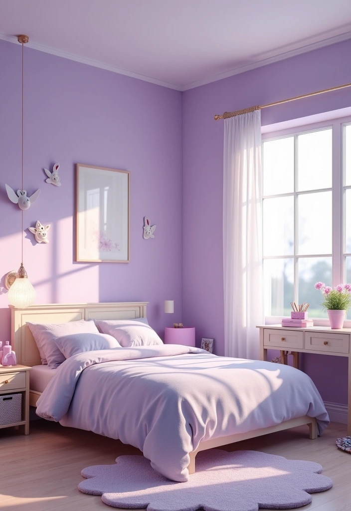 22 Best Paint Colors for Small Spaces That Will Change Everything! - 10. Lavender: A Touch of Whimsy