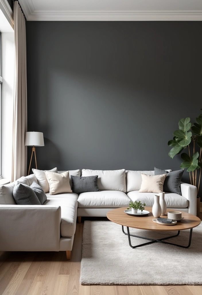 22 Best Paint Colors for Small Spaces That Will Change Everything! - 8. Charcoal Gray: Bold and Beautiful