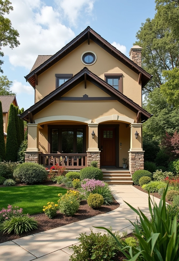 23 Best Paint Colors for Exterior of House That Will Make Your Neighbors Jealous! - 11. Elegant Beige