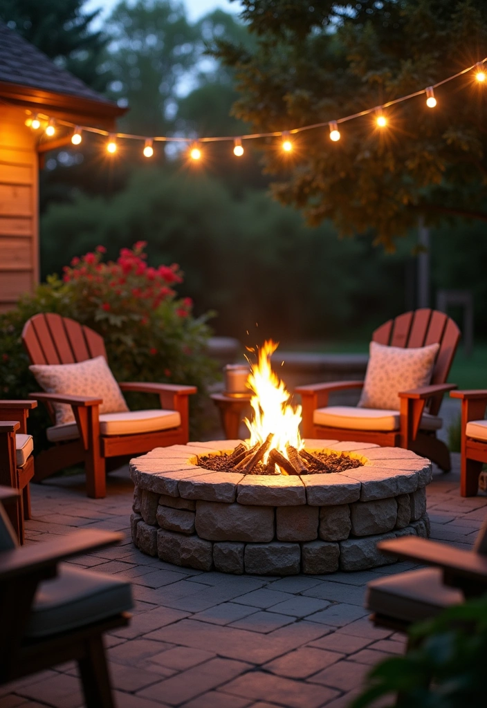 23 DIY Home Improvement Projects That Transform Your Space on a Budget! - 10. Build a Fire Pit