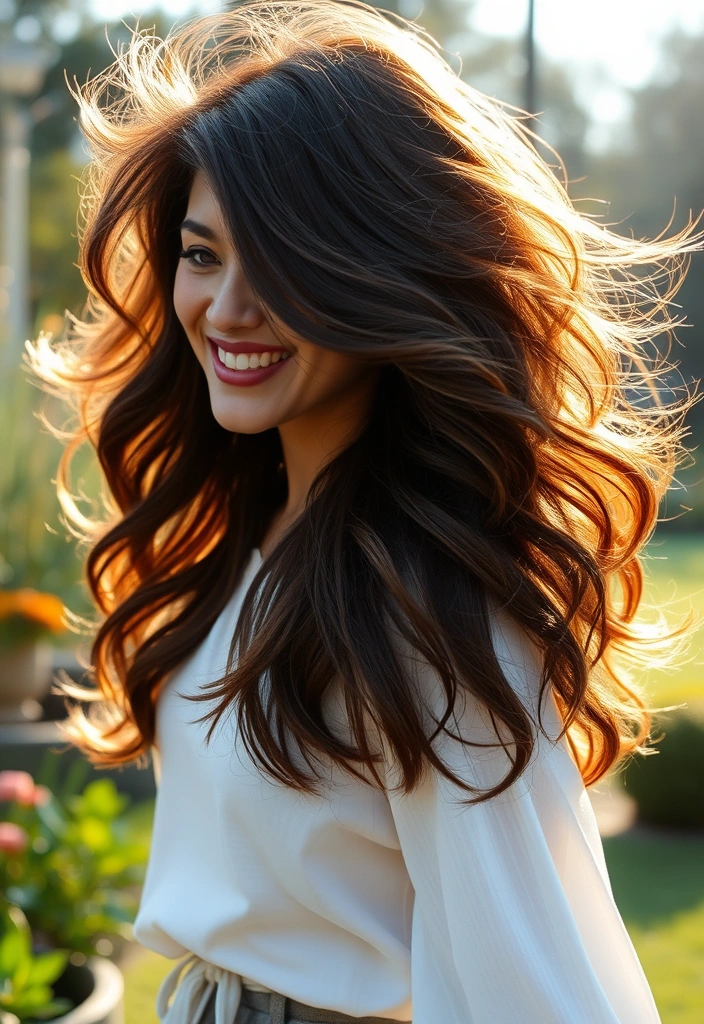 20 Dazzling Textured Haircuts That Will Transform Your Look Instantly! - 11. Voluminous Textured Layers