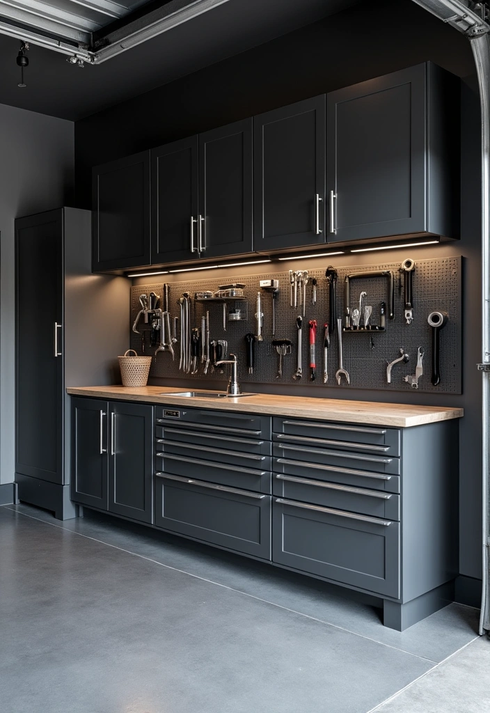 24 Best Paint Colors for Your Garage That Will Blow Your Mind! - 2. Charcoal Gray