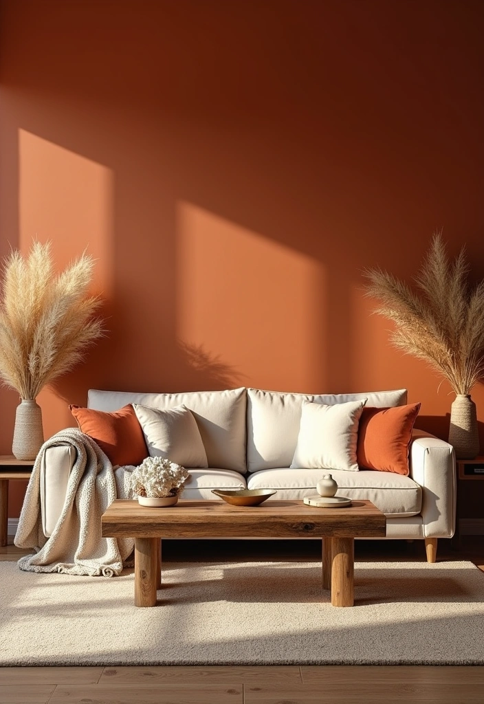 24 Jewel Tone Paint Colors That Will Transform Your Home into a Colorful Oasis! - 14. Burnt Orange