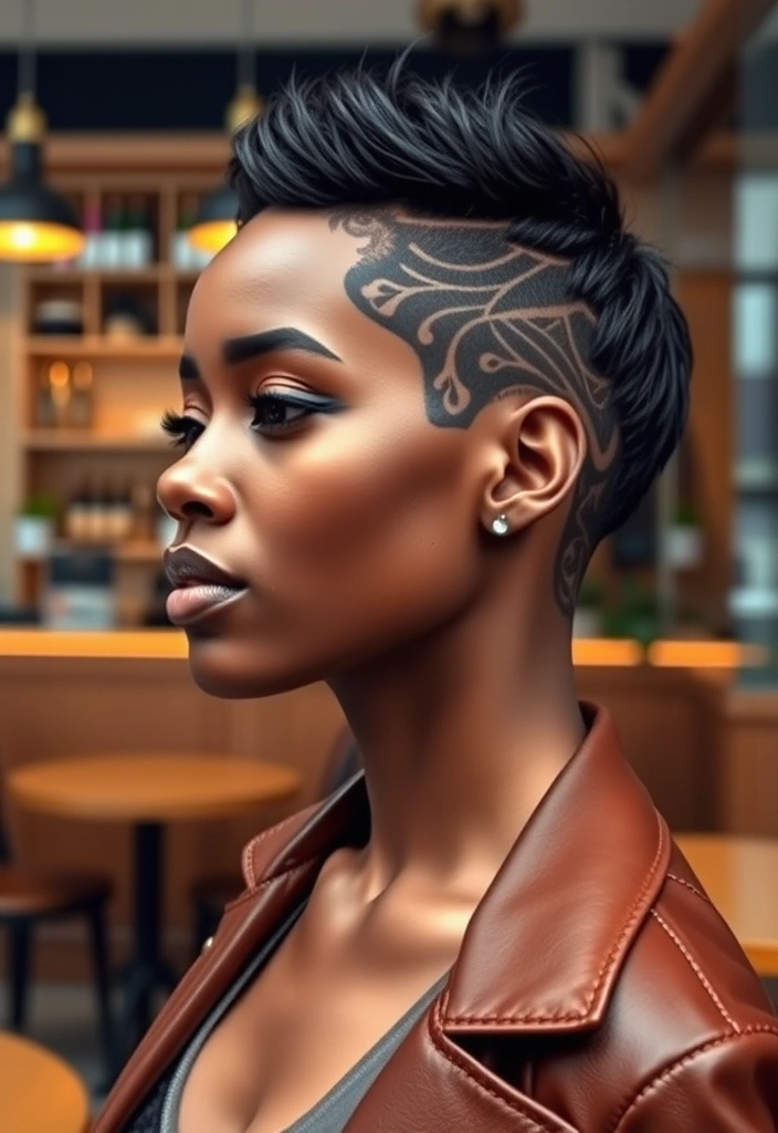 15 Chic Pixie Cuts for Black Women That Will Turn Heads! - 6. Pixie with Undercut