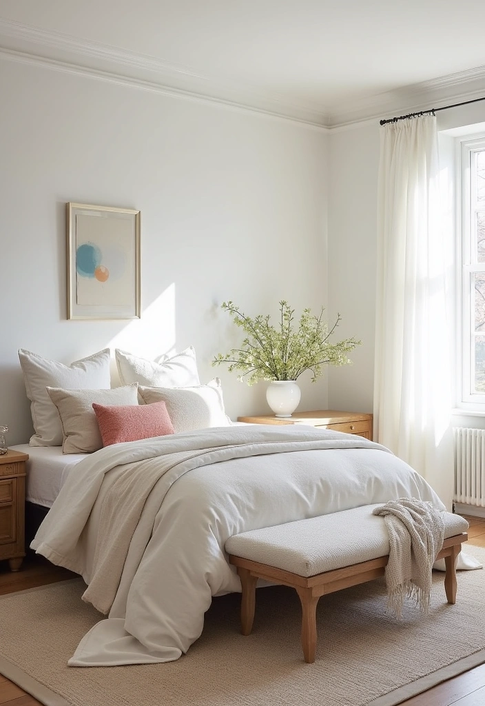 25 Best Paint Colors for Bedroom That Will Transform Your Space - 10. Classic White