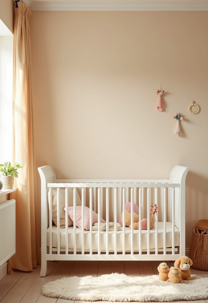 25 Best Paint Colors for Nursery Room That'll Make Your Baby's Space Shine! - 8. Soft Beige