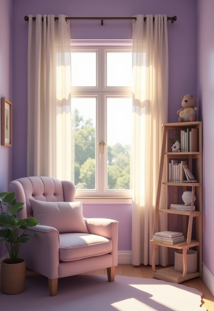 25 Best Paint Colors for West Facing Rooms That Will Transform Your Space! - 6. Soft Lavender