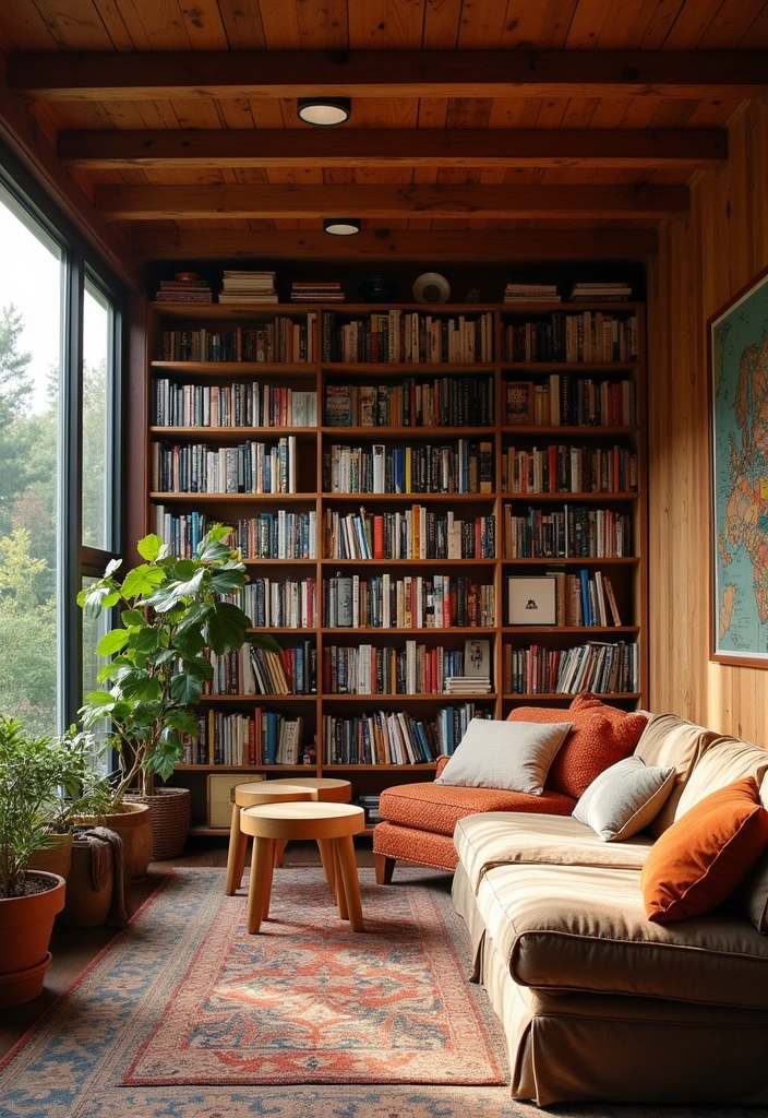 25 Creative Shipping Container Home Design Ideas That Will Leave You Inspired! - 18. Container Home with a Library