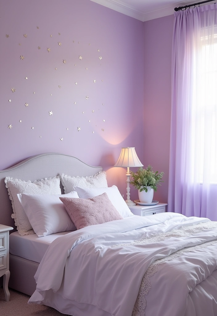 25 Dreamy Shades of Lavender for Bedrooms That Will Transform Your Space! - 10. Lilac Mist