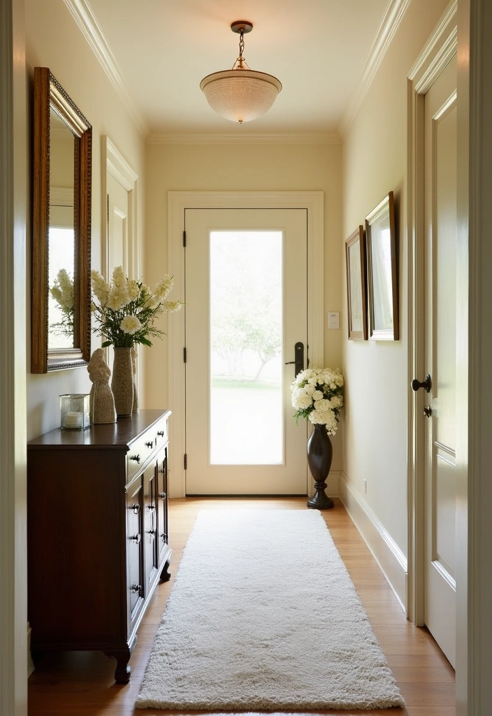 25 Paint Colors for Hallways That Will Make Your Space Shine (You Won't Believe #15!) - 17. Classic Cream