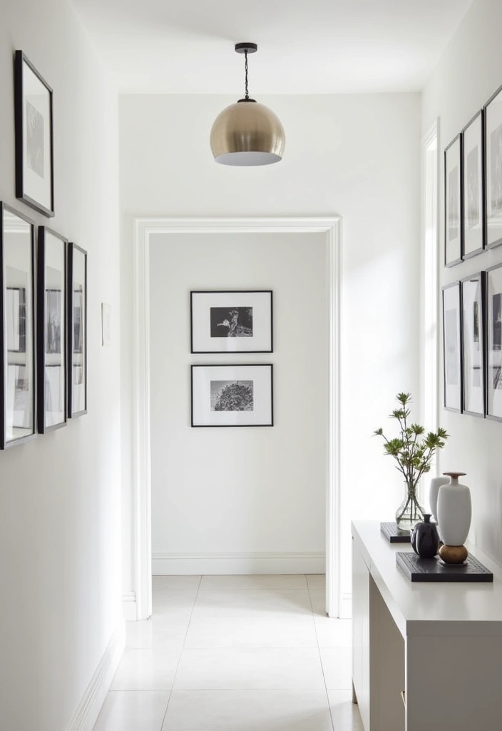 25 Paint Colors for Hallways That Will Make Your Space Shine (You Won't Believe #15!) - 2. Crisp White