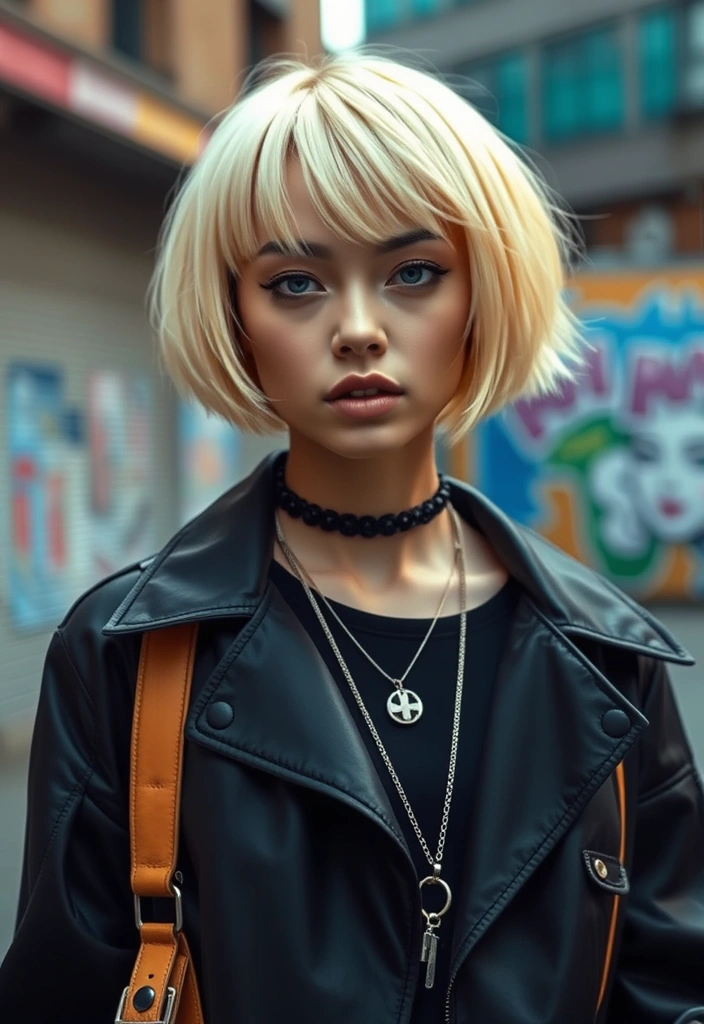 25 Stylish Short Blonde Hair Ideas That Will Transform Your Look! - 20. Modern Bowl Cut