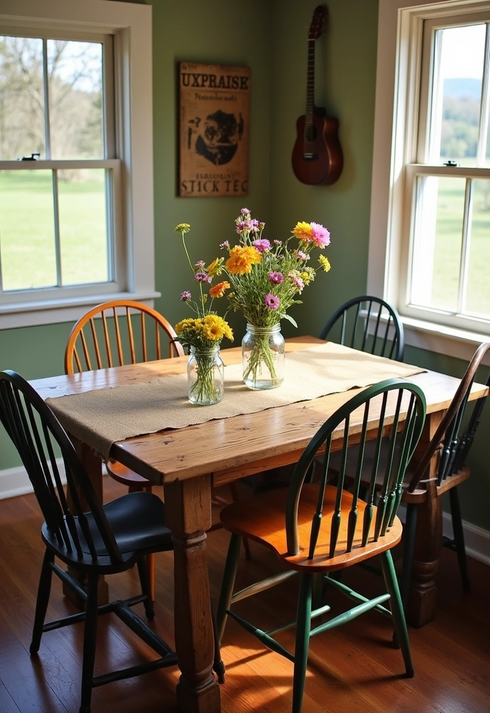 26 Breakfast Nook Ideas That'll Make You Want to Sip Coffee Forever! - 2. Rustic Charm