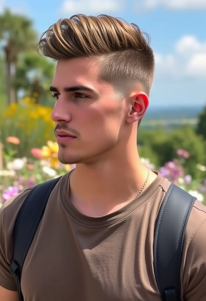 21 Best Boyfriend Hair Ideas That Will Make Him Look Irresistible! - 21. The V-Cut