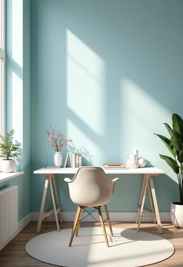 27 Best Paint Colors for East Facing Rooms That Will Brighten Your Mornings! - 12. Icy Blue