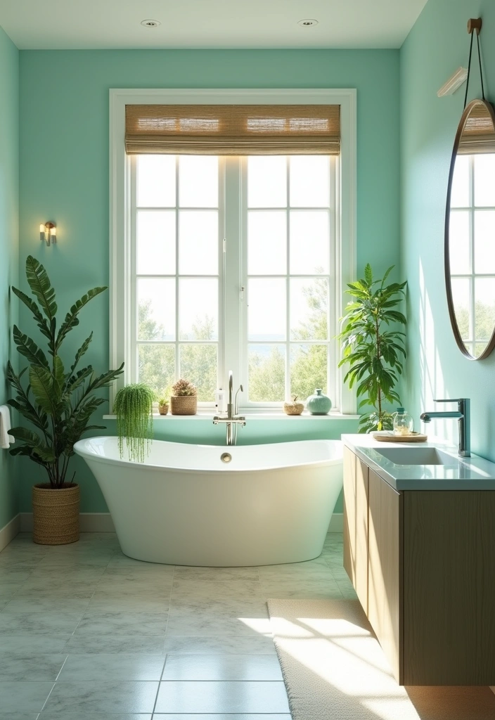 27 Best Paint Colors for East Facing Rooms That Will Brighten Your Mornings! - 18. Light Aqua