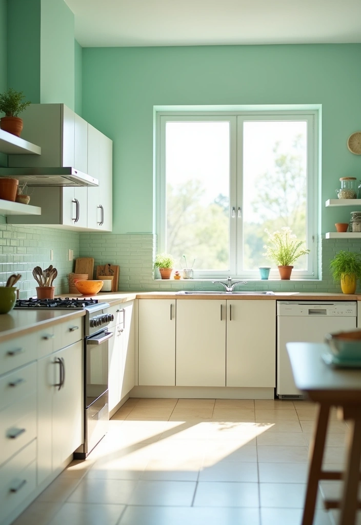 27 Best Paint Colors for East Facing Rooms That Will Brighten Your Mornings! - 27. Pale Mint