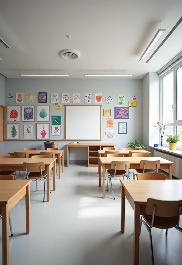 27 Best Paint Colors for a Classroom That Will Inspire Learning! - 19. Light Grey: Subtle Sophistication