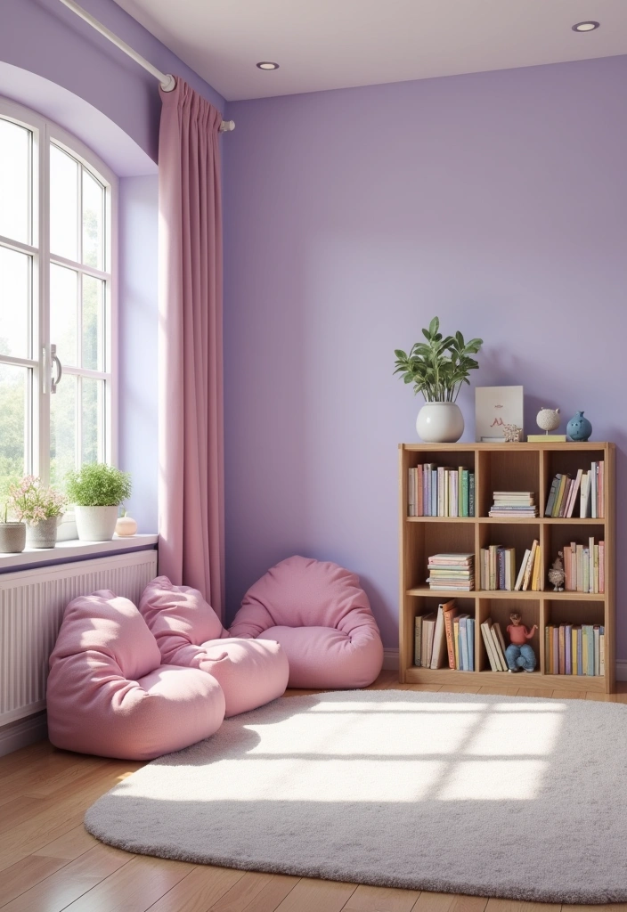 27 Best Paint Colors for a Classroom That Will Inspire Learning! - 4. Soft Lavender: A Touch of Creativity