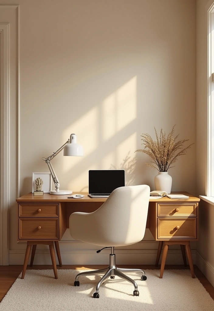 27 Best Paint Colors for an Office That'll Boost Your Productivity (You Won't Believe #15!) - 11. Cozy Beige