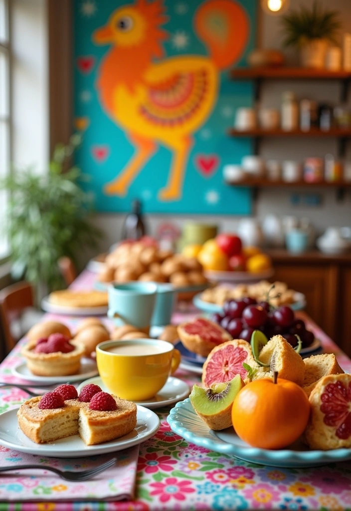 27 DIY Breakfast Bar Ideas That'll Transform Your Mornings (And Impress Your Guests!) - 3. Colorful Fiesta