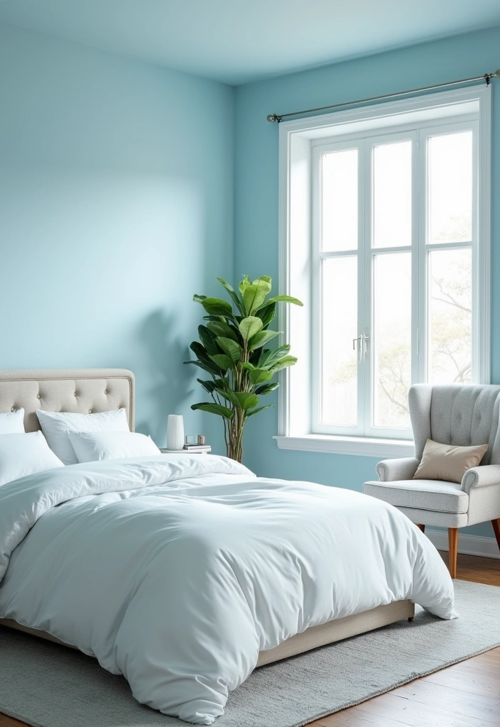 27 Paint Colors That Will Instantly Boost Your Mood (You Won't Believe #15!) - 2. Calming Sky Blue