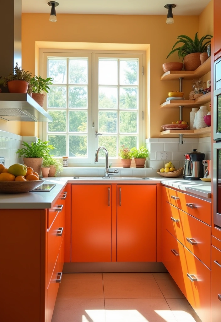 27 Paint Colors That Will Instantly Boost Your Mood (You Won't Believe #15!) - 4. Energetic Tangerine