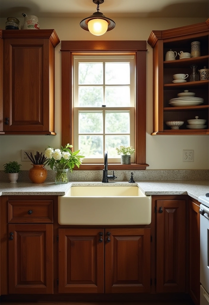 28 Kitchen Sink Paint Ideas That Will Transform Your Cooking Space (You Won't Believe #15!) - 18. Vintage Cream for a Timeless Look