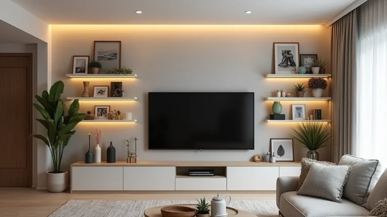 28 Modern Living Room TV Wall Ideas That'll Make You Rethink Your Space!