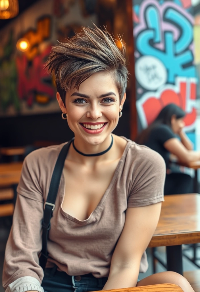 20 Fashion-Forward Haircuts for Thin Hair That Will Transform Your Look! - 2. Playful Pixie Cut