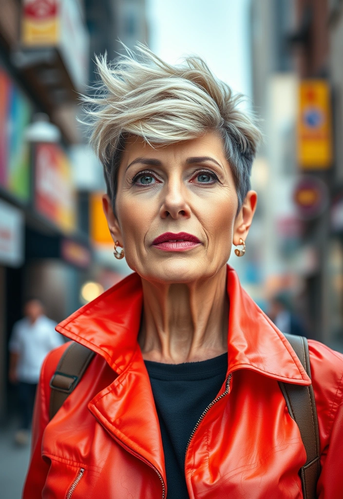 25 Classy Short Hairstyles for Women Over 50 That'll Make You Look Fabulous! - 16. Pixie with Undercut