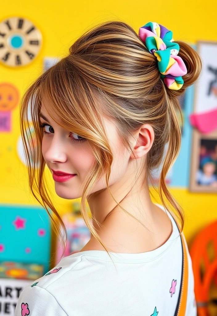 15 Retro 90’s Hairstyles for Fine Hair That'll Make You Want to Grab Your Scrunchie! - 3. Half-Up, Half-Down