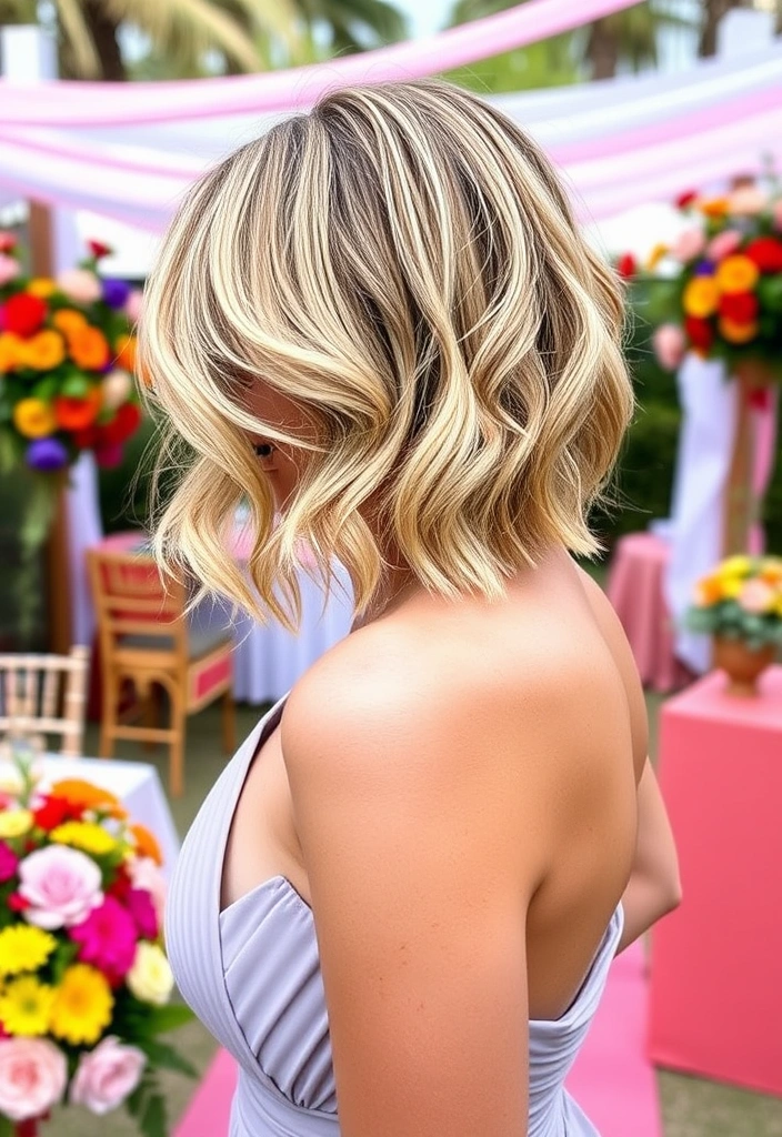 22 Stunning Hairstyles for Bridesmaids That Will Steal the Show! - 7. Textured Bob