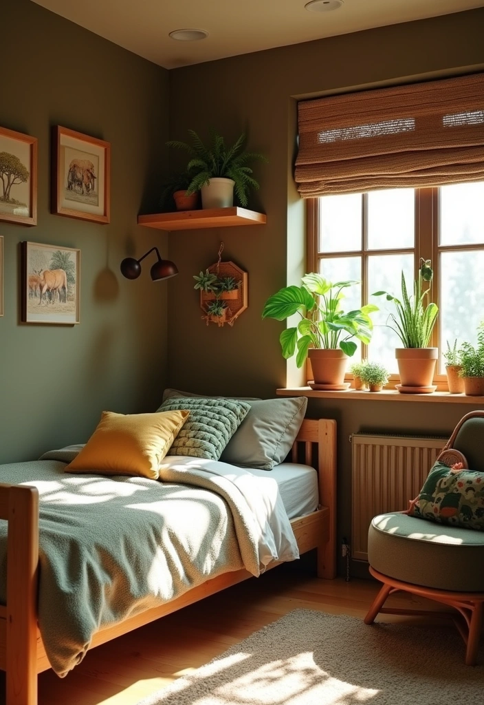 24 Best Paint Colors for Boys Room That Will Make You Want to Move In! - 9. Earthy Brown Warmth