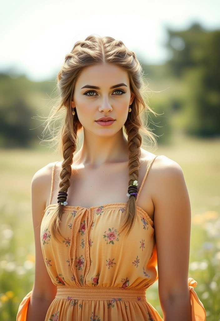 15 Buzzing Beehive Hairstyles That Will Make You Stand Out! - 8. Beehive with Braids