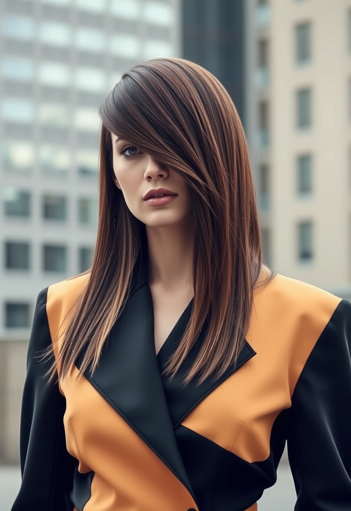 19 Stunning Long Layered Haircuts You'll Want to Try ASAP (Number 7 Is a Game-Changer!) - 6. Asymmetrical Long Layers