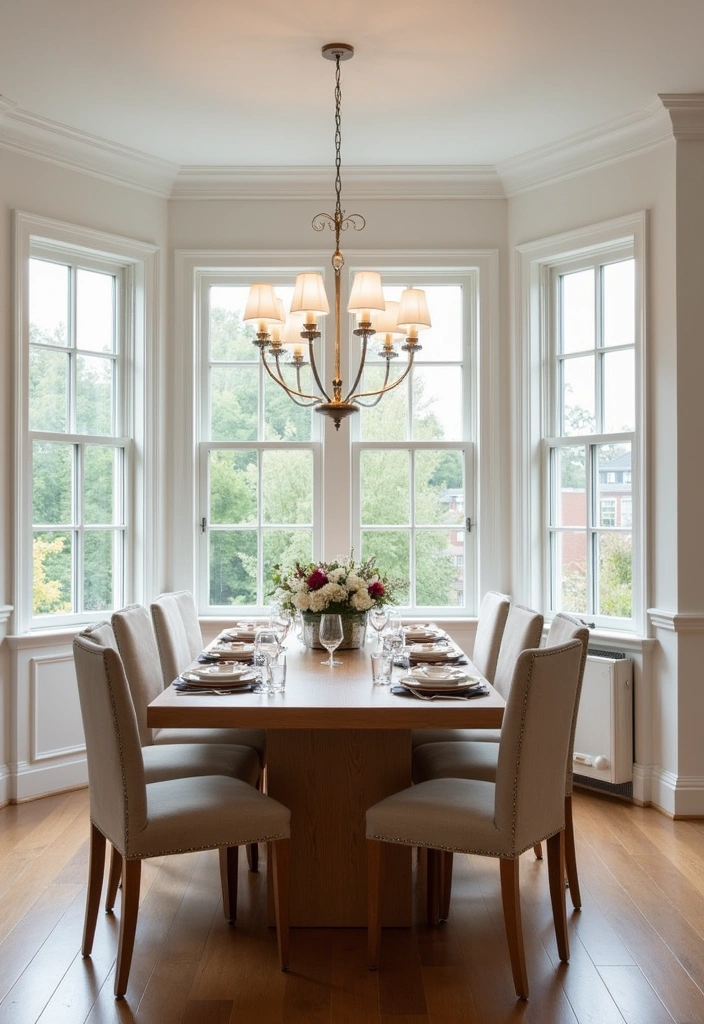 21 Best Paint Colors for Dining Room That Will Make You Want to Host Every Weekend! - 1. Timeless White