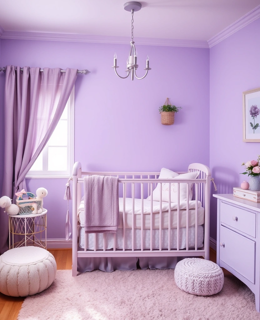 27 Stunning Paint Colors for Your Whole House That You’ll Absolutely Love! - 23. Soft Lilac